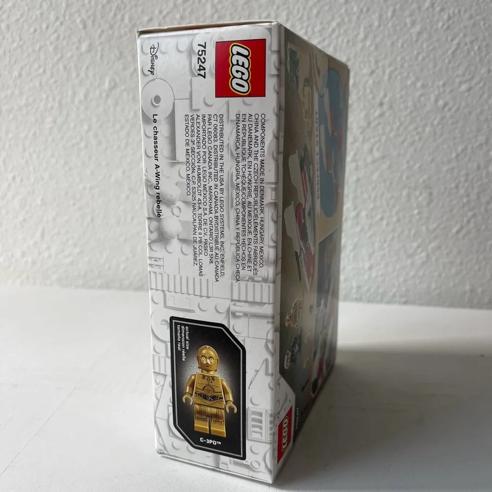 LEGO Disney Star Wars Rebel A-Wing Starfighter (75247) C-3PO MINIFIG MINIFIGURE - Picture 3 of 3